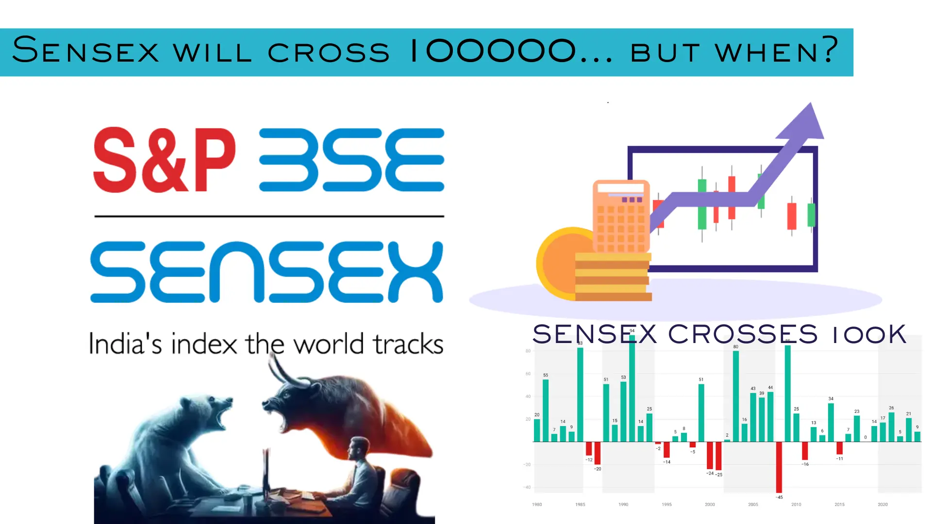 Sensex will cross 100000... but when?