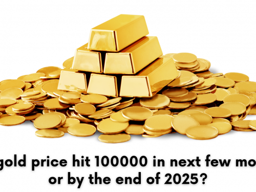 Can gold price hit 100000 in next few months? or by the end of 2025?